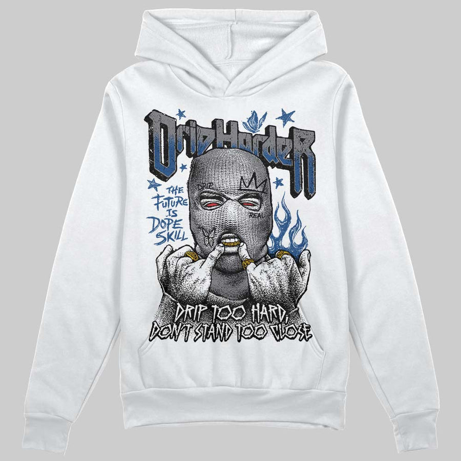 Flint Grey 9s DopeSkill Hoodie Sweatshirt Drip Harder Graphic