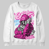 Pink 'Grind Pray' DopeSkill Graphic Sweatshirt