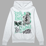 Green Glow 3s DopeSkill Hoodie Sweatshirt Real Ones Move In Silence Graphic