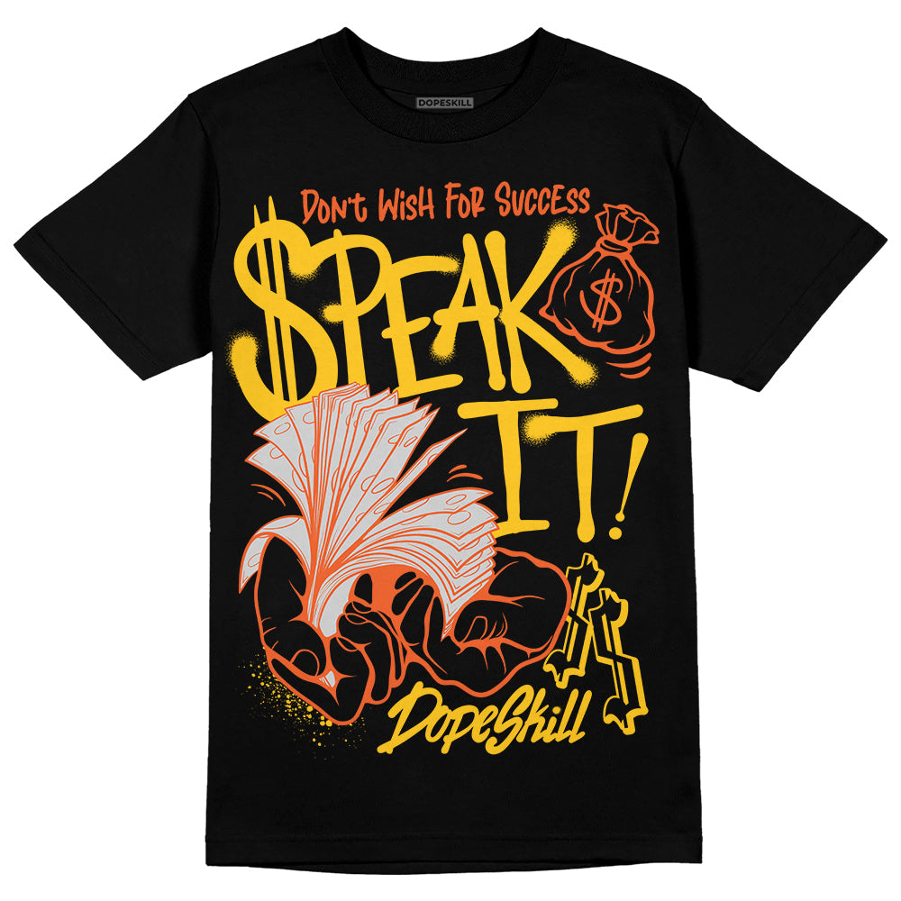 Yellow Collection DopeSkill T-Shirt Speak It Graphic