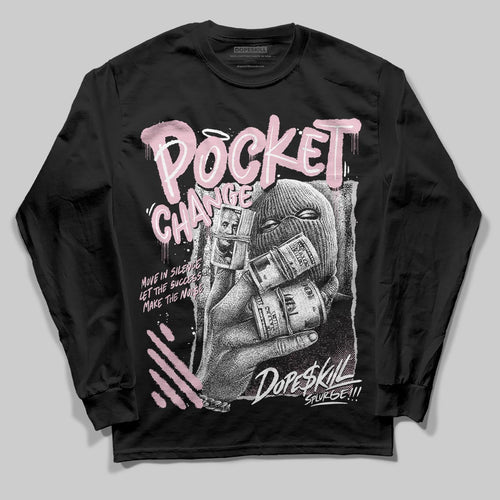 35th Anniversary 5s DopeSkill Long Sleeve T-Shirt Pocket Change Graphic
