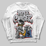 Grey 'Paper Chaser Boy' DopeSkill Graphic Long Sleeve T-Shirt