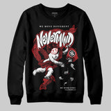 Flu Game 12s DopeSkill Sweatshirt Nevermind Graphic