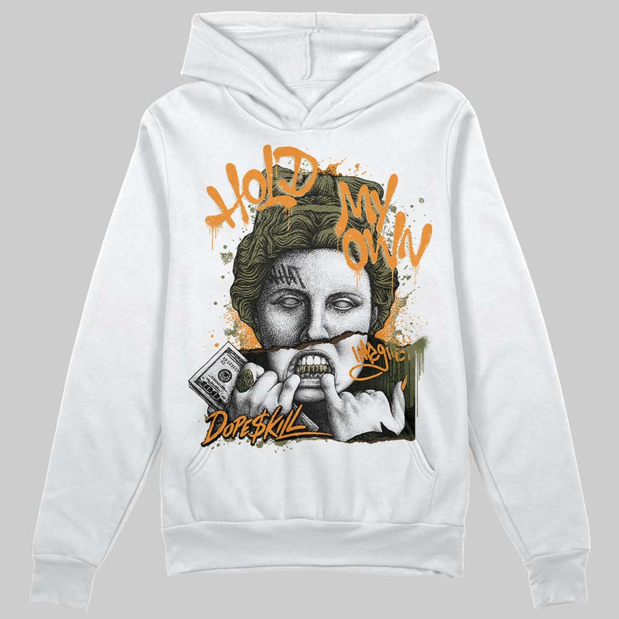 Olive Collection DopeSkill Hoodie Sweatshirt Hold My Own Graphic
