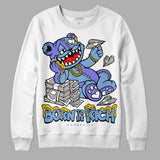 University Blue Collection DopeSkill Sweatshirt Born To Be Rich Graphic