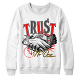 Red Collection DopeSkill Sweatshirt Trust No One Graphic