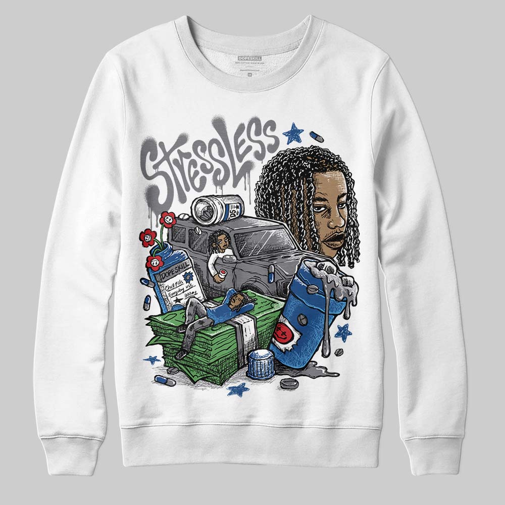 Flint Grey 9s DopeSkill Sweatshirt Stressless Graphic