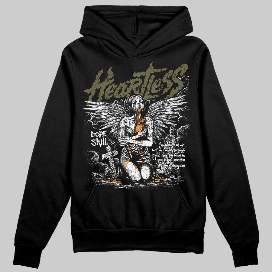 Olive 5s DopeSkill Hoodie Sweatshirt Heartless Graphic