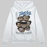 Flint Grey 9s DopeSkill Hoodie Sweatshirt The Mouth With No Droughts Graphic