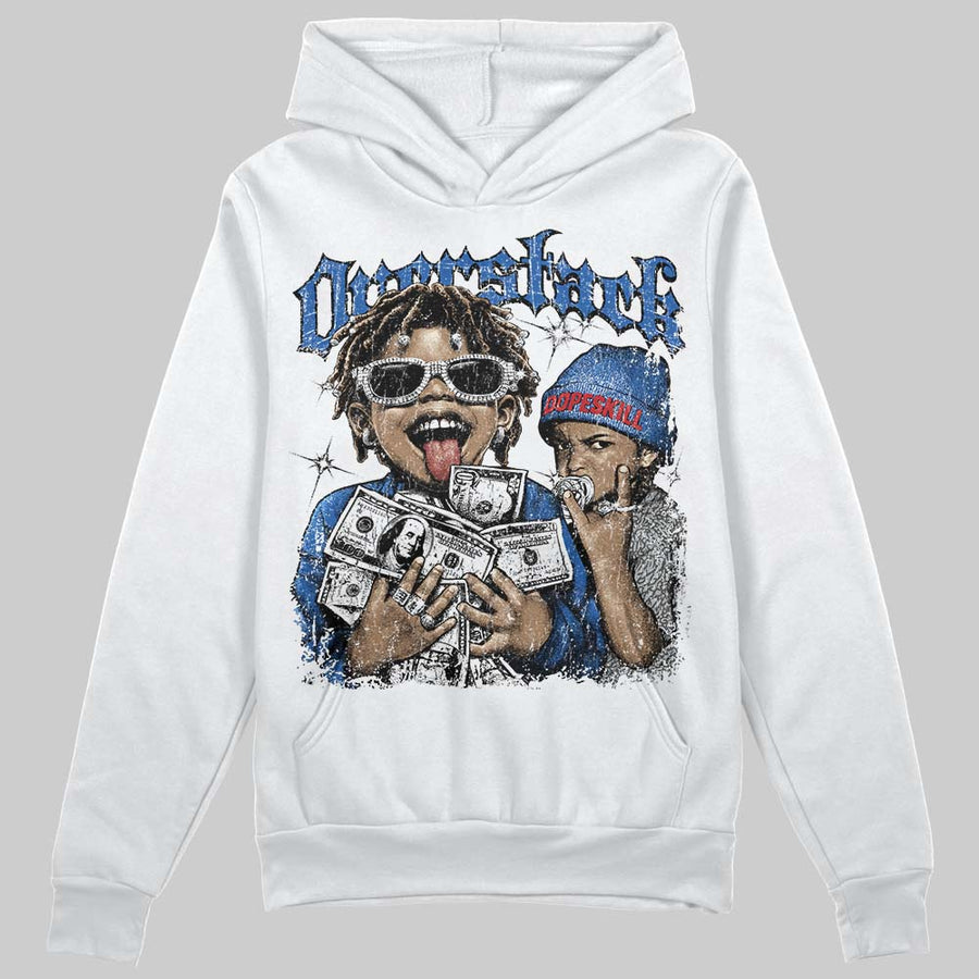 “True Blue” 3s DopeSkill Hoodie Sweatshirt Overstack Graphic