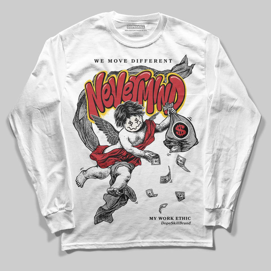 Flight Club 4s DopeSkill Long Sleeve T-Shirt Nevermind Graphic