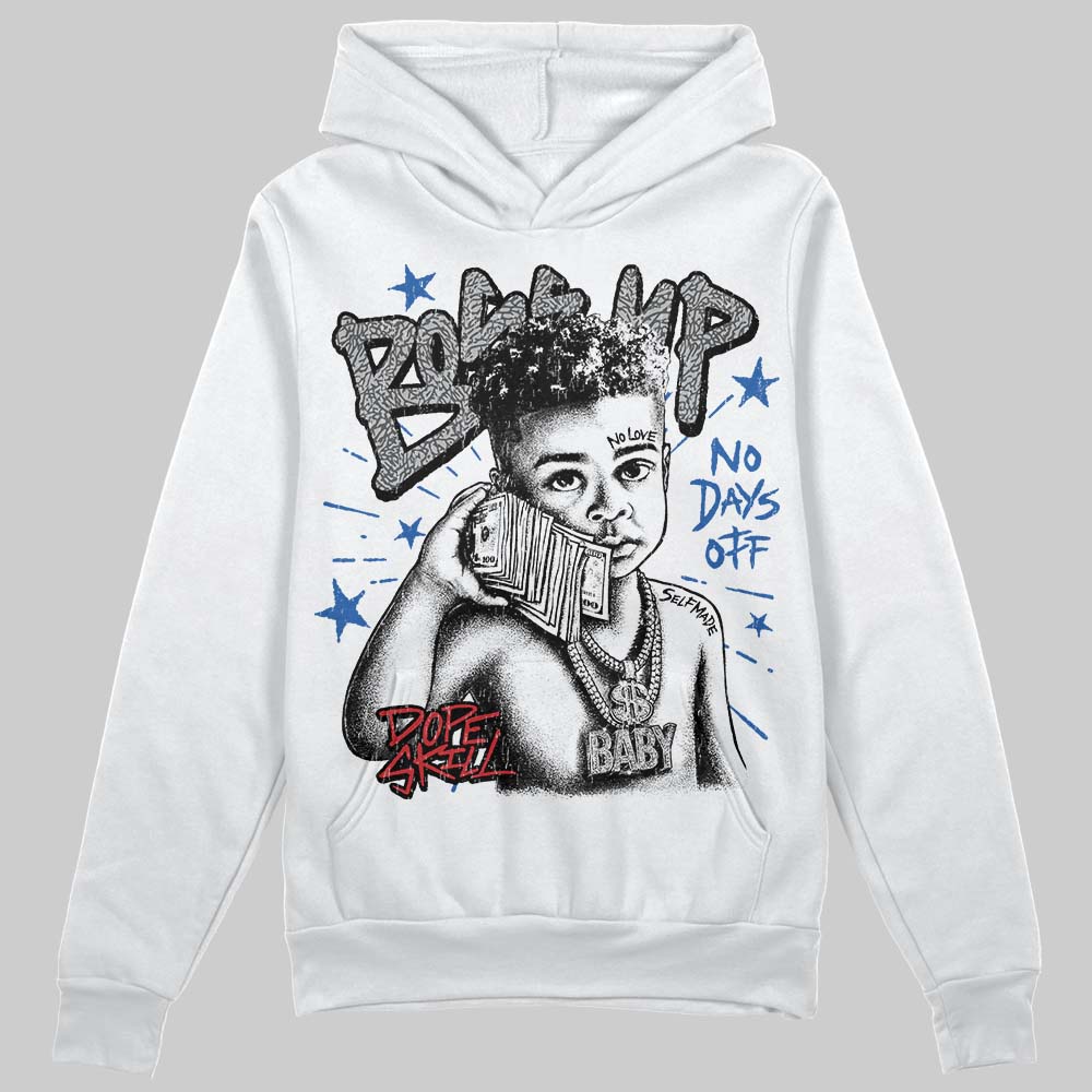 “True Blue” 3s DopeSkill Hoodie Sweatshirt Boss Up Graphic