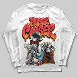 Red 'Paper Chaser Boy' DopeSkill Graphic Long Sleeve T-Shirt