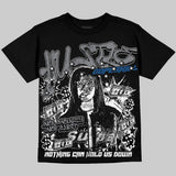 Flint Grey 9s Oversize Print 'No Money No Lust' DopeSkill Graphic T-shirt