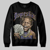 Lakers 4s DopeSkill Sweatshirt Money Loves Me Graphic