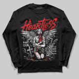 Red Cement 4S DopeSkill Long Sleeve T-Shirt Heartless Graphic