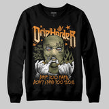 Olive Collection DopeSkill Sweatshirt Drip Harder Graphic