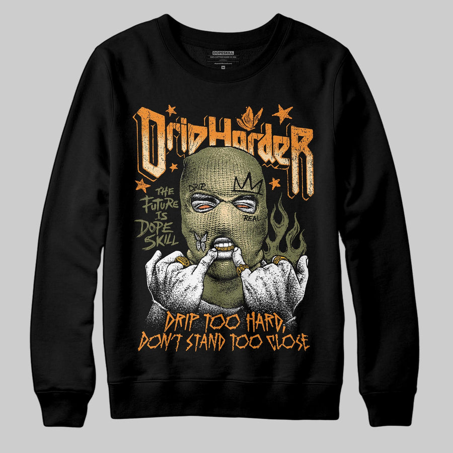 Olive Collection DopeSkill Sweatshirt Drip Harder Graphic