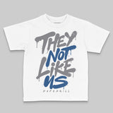 Flint Grey 9s DopeSkill Toddler Kids T-shirt They Not Like Us Graphic