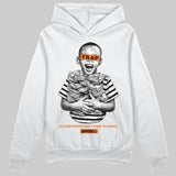 Orange 'Scared Money Don't Make No Money' DopeSkill Graphic Hoodie