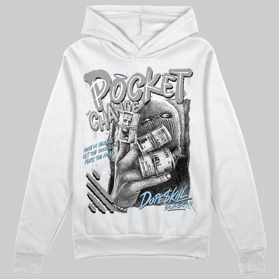 Wolf Grey 5s DopeSkill Hoodie Sweatshirt Pocket Change Graphic
