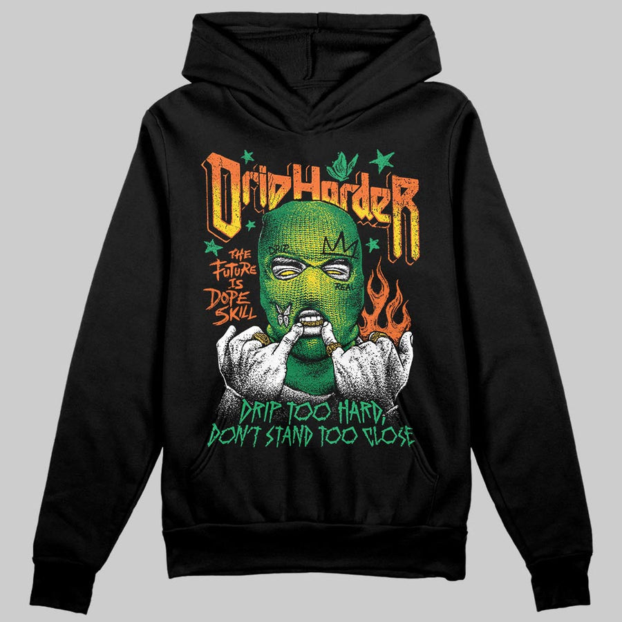 Green Collection DopeSkill Hoodie Sweatshirt Drip Harder Graphic