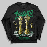 Green 'Loyalty' DopeSkill Graphic Long Sleeve T-Shirt