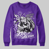 PURPLE Collection DopeSkill Sweatshirt Drip Season Graphic