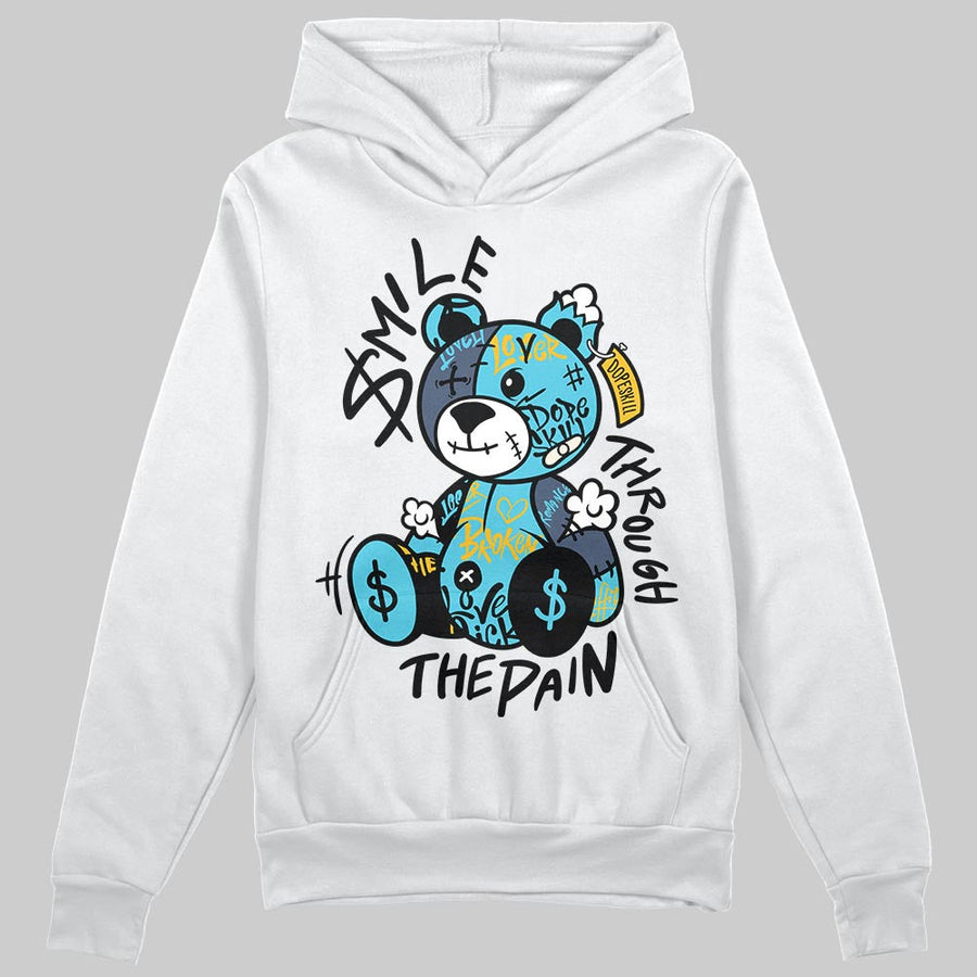 Gamma 11s DopeSkill Hoodie Sweatshirt Smile Through The Pain Graphic