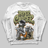 Olive 'Paper Chaser Boy' DopeSkill Graphic Long Sleeve T-Shirt