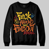 Yellow Collection DopeSkill Sweatshirt F#ck Around And Find Out Graphic