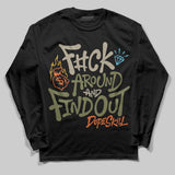 Olive Collection DopeSkill Long Sleeve T-Shirt F#ck Around And Find Out Graphic