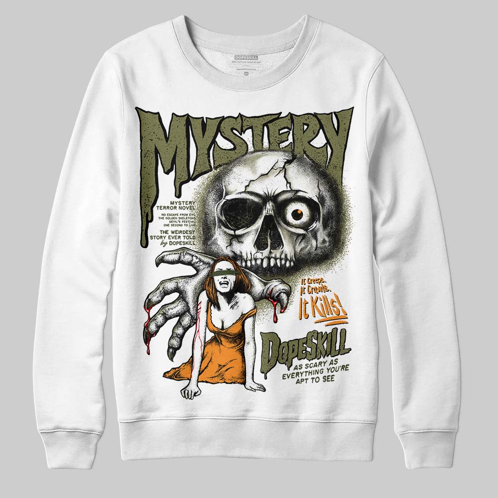 Olive Collection DopeSkill Sweatshirt Mystery Ghostly Grasp Graphic