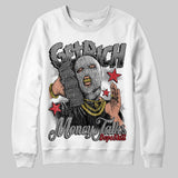 Black Cat 4s DopeSkill Sweatshirt Get Rich Graphic