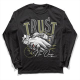 Craft Olive 4s DopeSkill Long Sleeve T-Shirt Trust No One Graphic