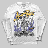 Lakers 4s DopeSkill Long Sleeve T-Shirt Laid Back Graphic