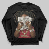 Valentine’s Day 4s DopeSkill Long Sleeve T-Shirt Rich Youth Graphic
