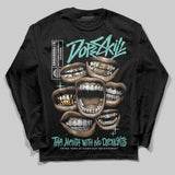 Igloo 11s DopeSkill Long Sleeve T-Shirt The Mouth With No Droughts Graphic