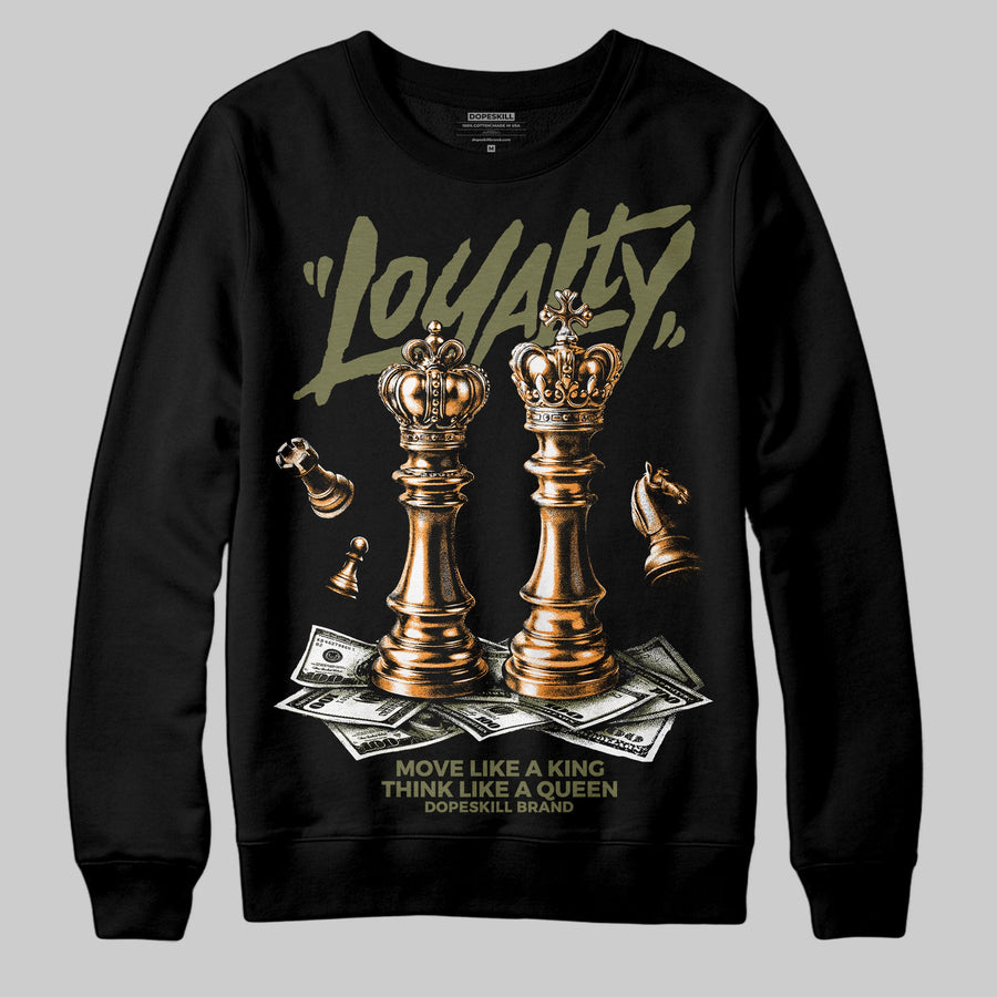 Olive 'Loyalty' DopeSkill Graphic Sweatshirt