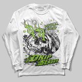 Neon Green Collection DopeSkill Long Sleeve T-Shirt Drip Season Graphic