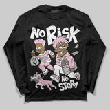 35th Anniversary 5s DopeSkill Long Sleeve T-Shirt No Risk No Story Graphic