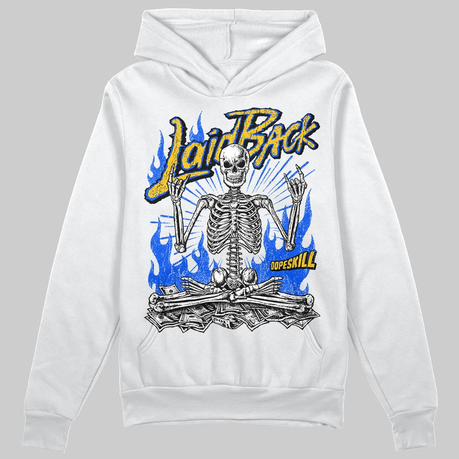 Royal Blue 'Laid Back' DopeSkill Graphic Hoodie