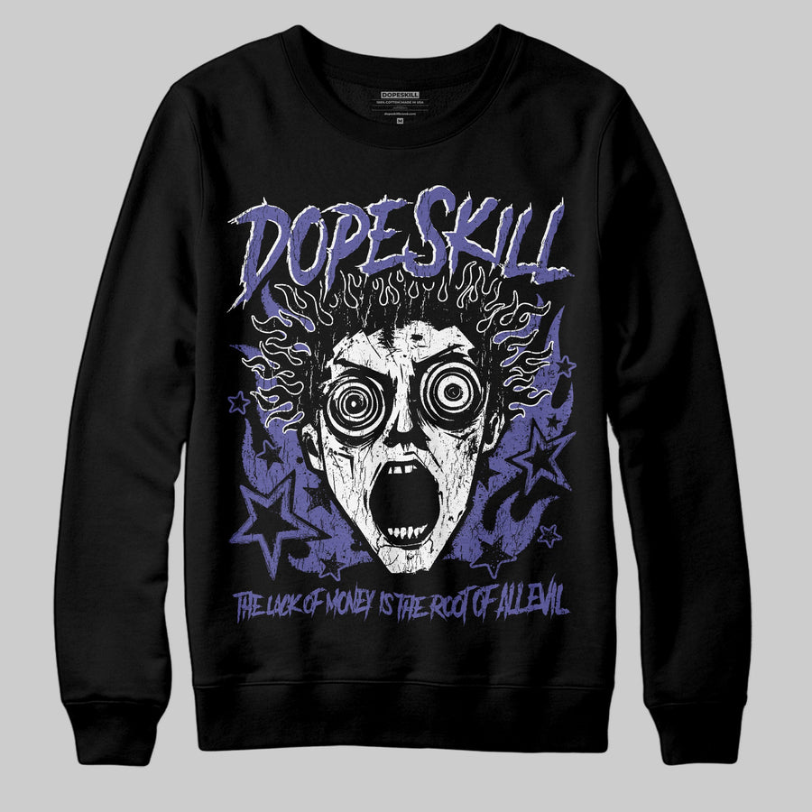 Lakers 4s DopeSkill Sweatshirt Root of Evil Graphic