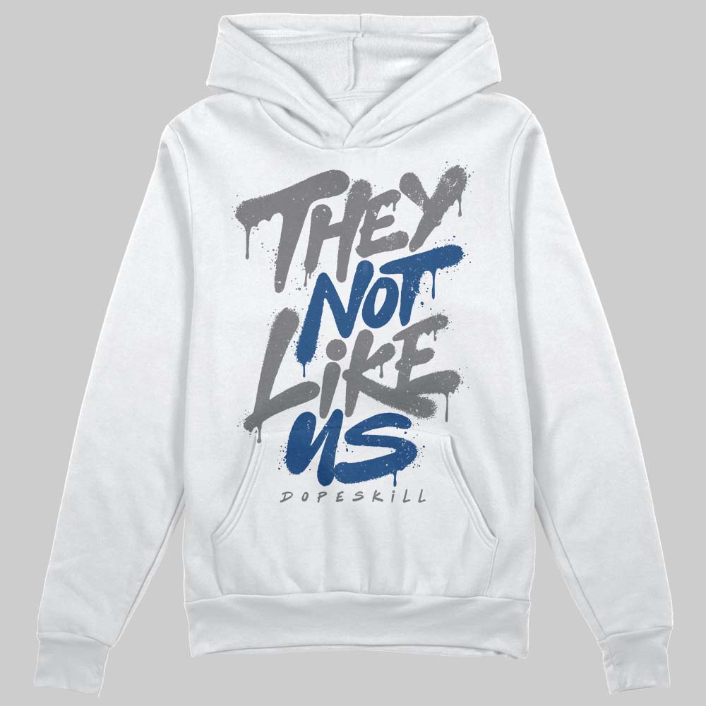 Flint Grey 9s DopeSkill Hoodie Sweatshirt They Not Like Us Graphic