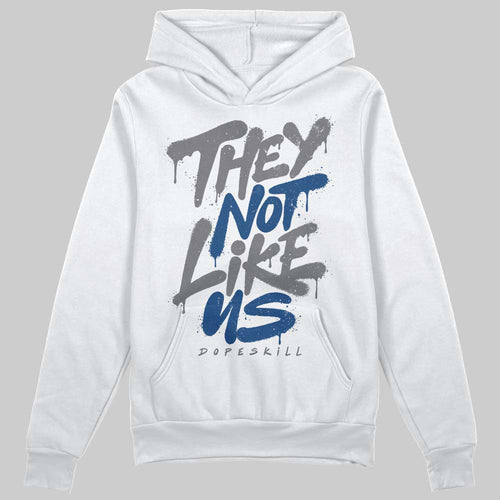 Flint Grey 9s DopeSkill Hoodie Sweatshirt They Not Like Us Graphic