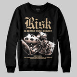 TAN 'Risk Is Better Than Regret' DopeSkill Graphic Sweatshirt