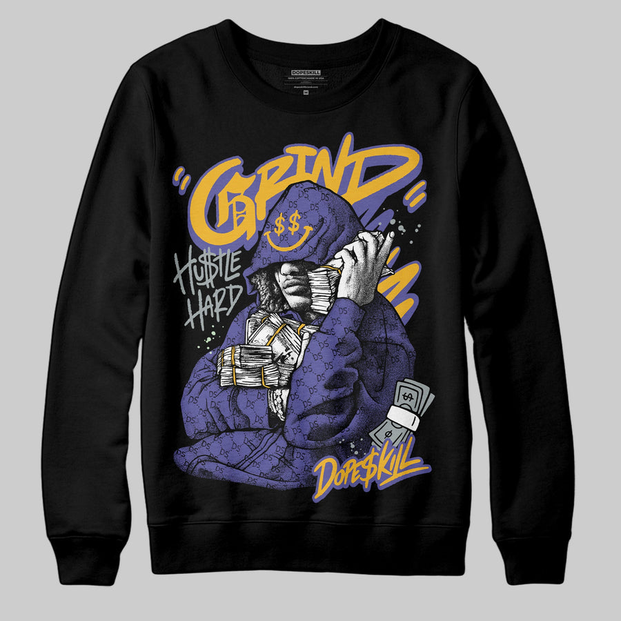 Lakers 4s DopeSkill Sweatshirt Grind Pray Graphic