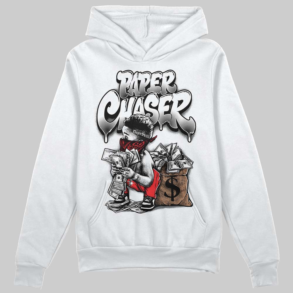 Black/White 'Paper Chaser Boy' DopeSkill Graphic Hoodie