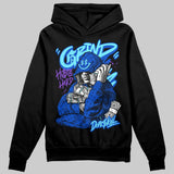 Royal Blue 'Grind Pray' DopeSkill Graphic Hoodie