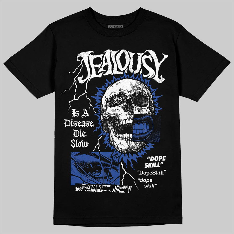 Royal Blue 'Jealousy' DopeSkill Graphic T-Shirt